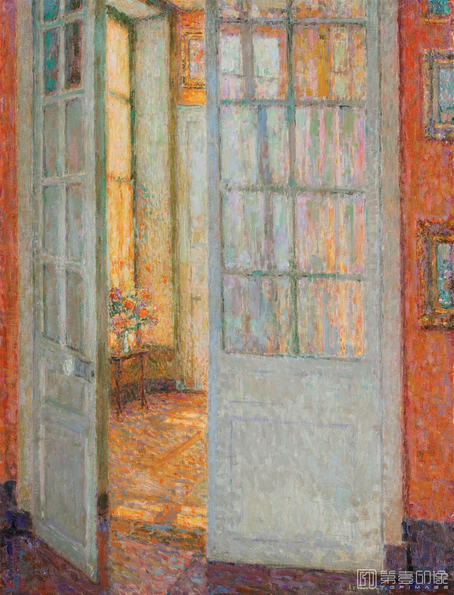 油画-LESOLEILDANSLESVITRES